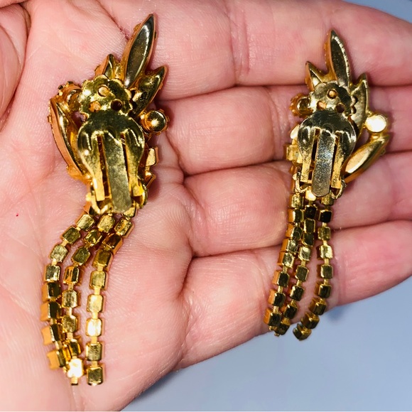 Verified D & E Julianna Large Brooch and Earrings - Picture 10 of 11